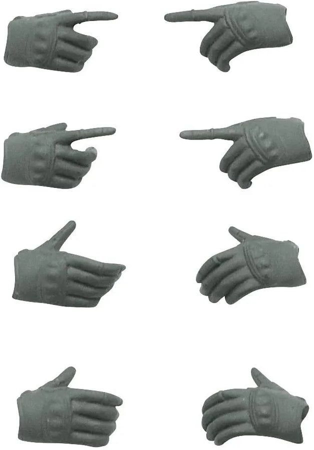 Figma - Little Armory OP05 Tactical Gloves - 1/12 - Mas Grey (Tomytec)ㅤ – Tomytec – ActionFigure Brasil