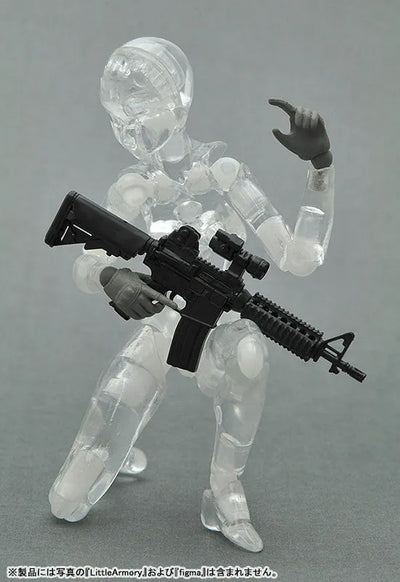 Figma - Little Armory OP05 Tactical Gloves - 1/12 - Mas Grey (Tomytec)ㅤ – Tomytec – ActionFigureBrasil — ângulo diferente