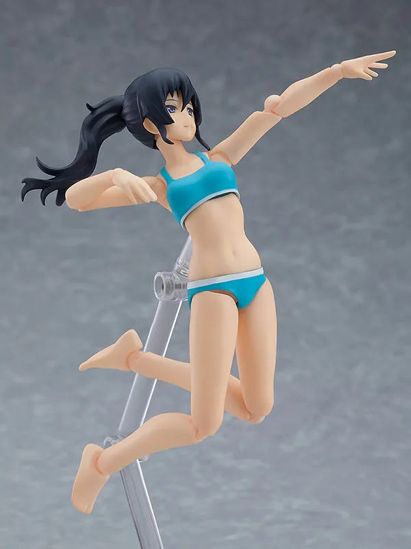 Figma - Original Character - Makoto - figma styles #488 - Female Swimsuit Body (Max Factory)ㅤ – Max Factory – ActionFigure Brasil