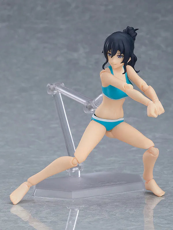 Figma - Original Character - Makoto - figma styles #488 - Female Swimsuit Body (Max Factory)ㅤ – Max Factory – ActionFigure Brasil