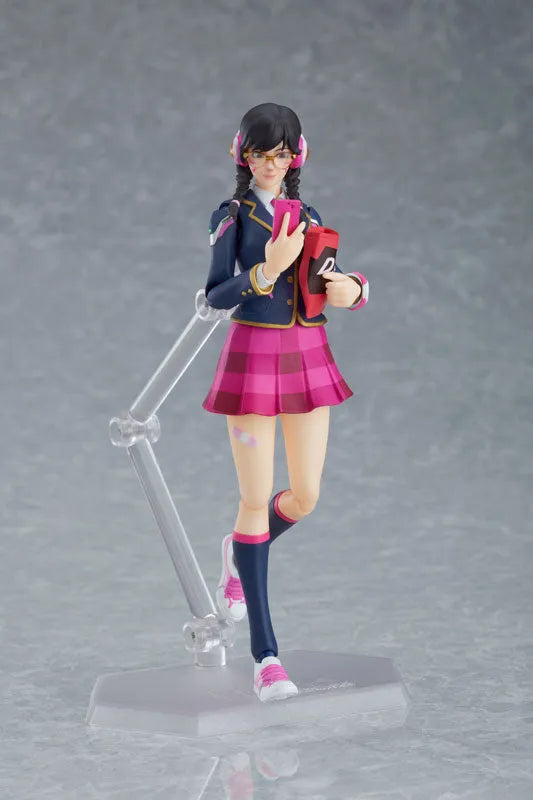 figma Overwatch D.VA Academy Skin Ver.ㅤ – Good Smile Company – ActionFigure Brasil