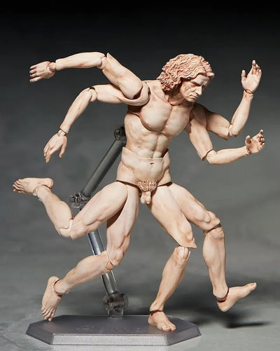 Figma (#SP-075) - The Table Museum - Vitruvian Man - 2027 Re-release (FREEing, Max Factory)ㅤ – FREEing – ActionFigureBrasil — close