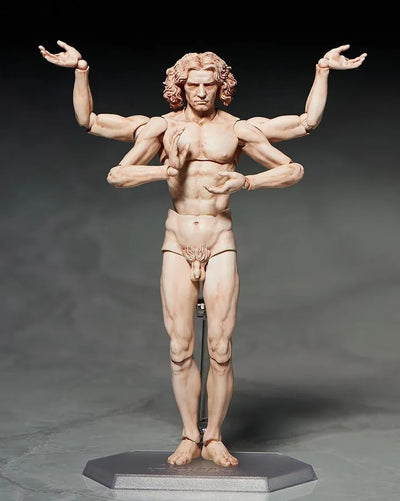 Figma (#SP-075) - The Table Museum - Vitruvian Man - 2027 Re-release (FREEing, Max Factory)ㅤ – FREEing – ActionFigureBrasil — embalagem