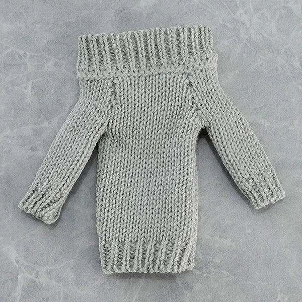 figma Styles Off-the-Shoulder Sweater Dress (Gray)ㅤ – Max Factory – ActionFigureBrasil