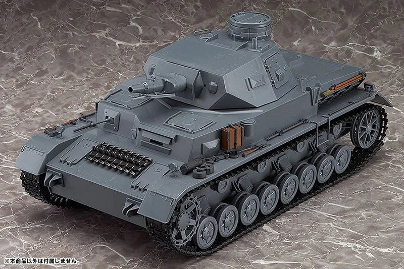 figma Vehicles - Girls und Panzer 1/12 Panzer IV Ausf. D Tank Equipment Setㅤ – Max Factory – ActionFigureBrasil