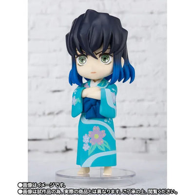 Figuarts Mini - Kimetsu no Yaiba - Kamado Tanjirou - Agatsuma Zenitsu - Hashibira Inosuke - Sumiko - Yoshiko - Inoko - Yukaku-hen Set (Bandai Spirits) [Shop Exclusive]ㅤ – Bandai Spirits – ActionFigureBrasil — ambientada