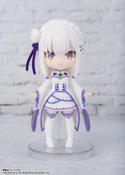 Figuarts Mini "Re:ZERO -Starting Life in Another World-" Emilia [Bandai]ㅤ – Bandai Spirits – ActionFigure Brasil