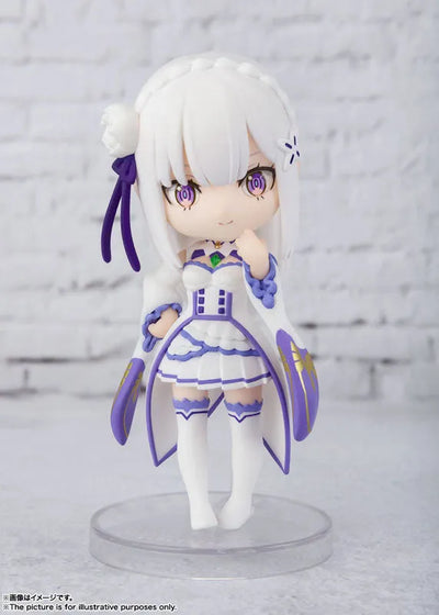 Figuarts Mini "Re:ZERO -Starting Life in Another World-" Emilia [Bandai]ㅤ – Bandai Spirits – ActionFigure Brasil — detalhe do produto