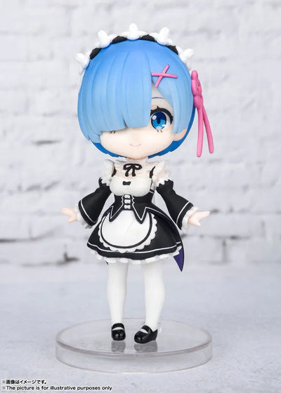 Figuarts mini Rem "Re:ZERO -Starting Life in Another World-"ㅤ – Bandai Spirits – ActionFigure Brasil — ângulo diferente