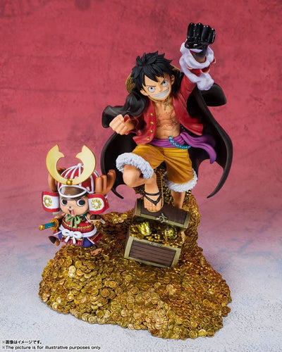 Figuarts ZERO Monkey D. Luffy -WT100 Commemoration Eichiro Oda New Illustration 100 Famous Views and Pirates- "ONE PIECE"ㅤ – Bandai Spirits – ActionFigure Brasil
