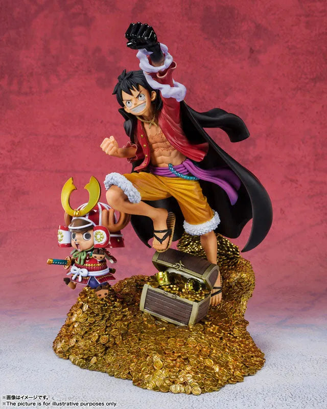 Figuarts ZERO Monkey D. Luffy -WT100 Commemoration Eichiro Oda New Illustration 100 Famous Views and Pirates- 