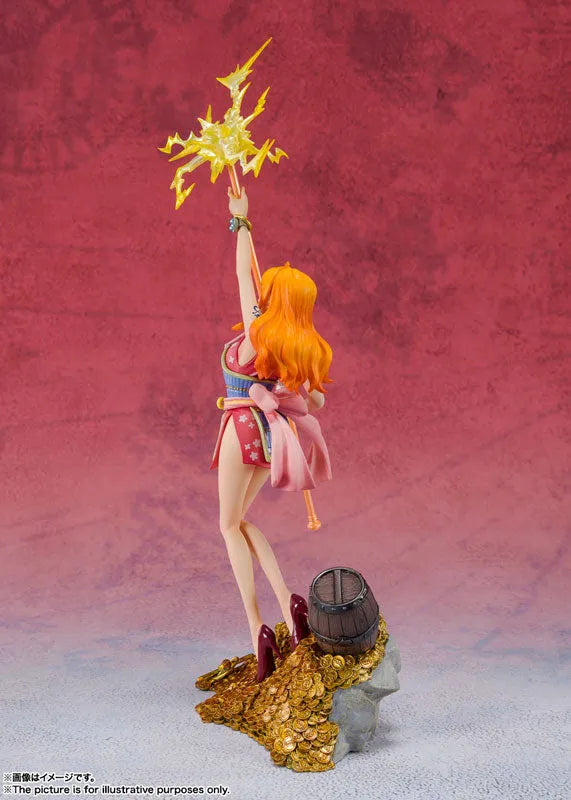 Figuarts ZERO Nami - WT100 Commemoration Eichiro Oda New Illustration 100 Famous Views and Pirates- 