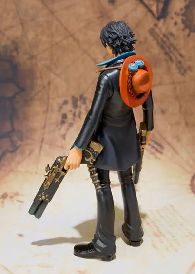 Figuarts ZERO "One Piece" Portgas D. Ace Strong World Ver.ㅤ – Bandai – ActionFigure Brasil — ângulo diferente