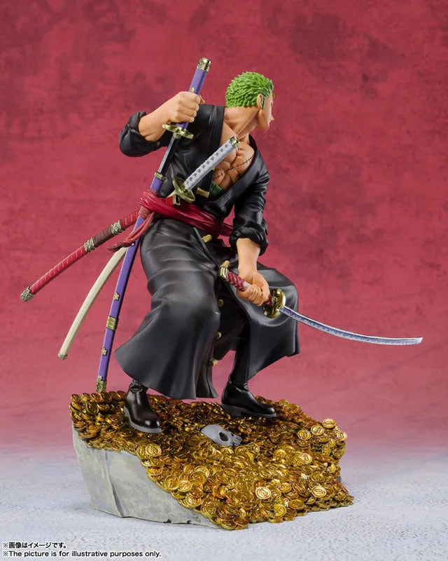 Figuarts ZERO Roronoa Zoro - WT100 Commemoration Eichiro Oda New Illustration 100 Famous Views and Pirates- 