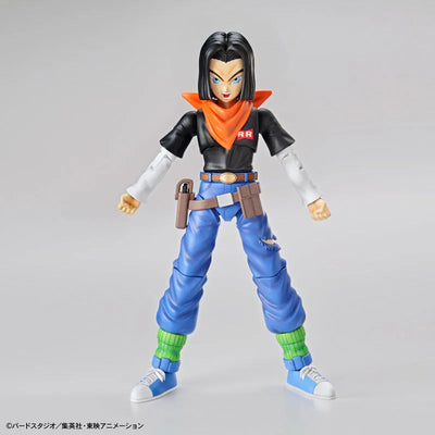 Figure-rise Standard Android #17 (Renewal Ver.) Plastic Model "Dragon Ball"ㅤ – Bandai Spirits – ActionFigureBrasil — iluminação de estúdio