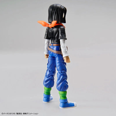 Figure-rise Standard Android #17 (Renewal Ver.) Plastic Model "Dragon Ball"ㅤ – Bandai Spirits – ActionFigureBrasil — ângulo diferente