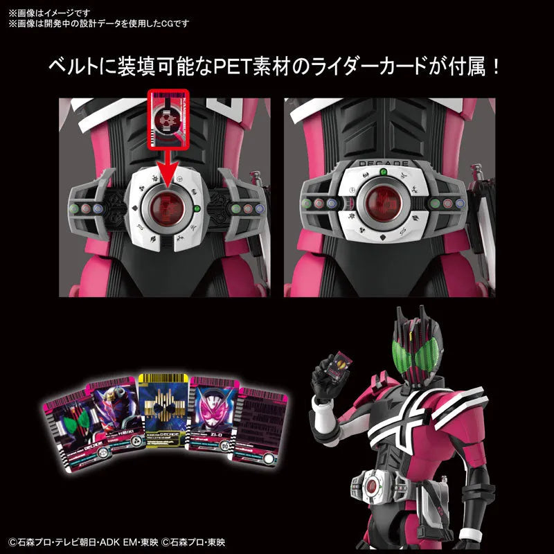 Figure-rise Standard Kamen Rider Decade Plastic Modelㅤ – Bandai Spirits – ActionFigure Brasil