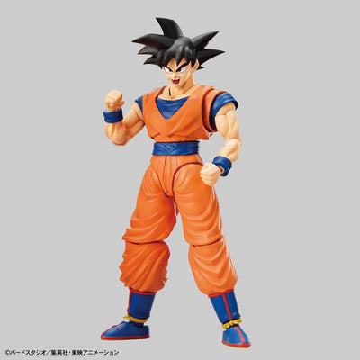 Figure-rise Standard Son Goku (Renewal Ver.) Plastic Modelㅤ – Bandai Spirits – ActionFigure Brasil — com base expositora