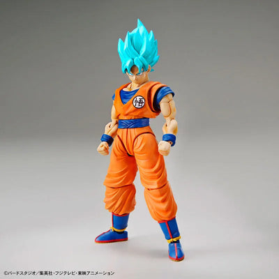 Figure-rise Standard Super Saiyan God Super Saiyan Son Goku (Renewal Ver.) Plastic Model "Dragon Ball Super"ㅤ – Bandai Spirits – ActionFigureBrasil
