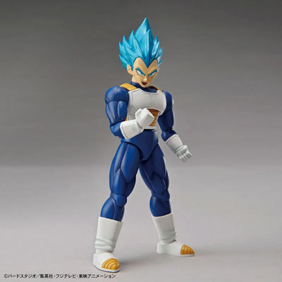 Figure-rise Standard Super Saiyan God Super Saiyan Vegeta (Renewal Ver.) Plastic Model "Dragon Ball Super"ㅤ – Bandai Spirits – ActionFigure Brasil — close
