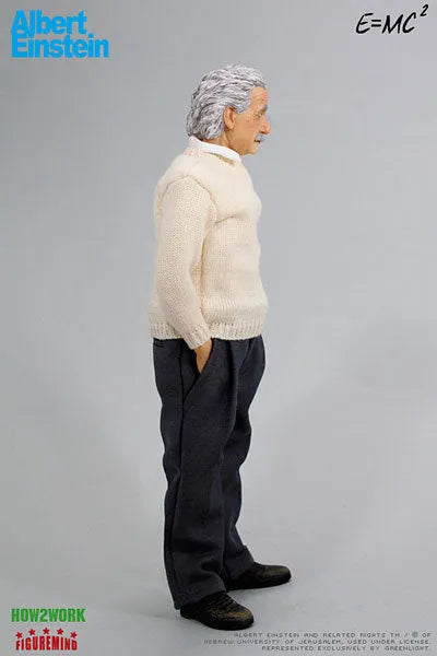 Figuremind - Albert Einstein 1/6 Figure (Version 1)ㅤ – HOW2WORK – ActionFigure Brasil