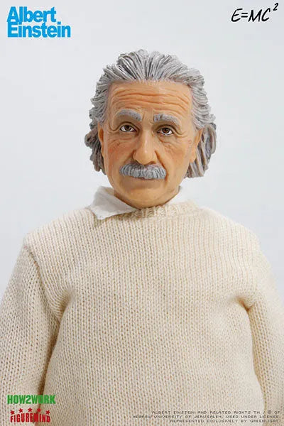 Figuremind - Albert Einstein 1/6 Figure (Version 1)ㅤ – HOW2WORK – ActionFigure Brasil