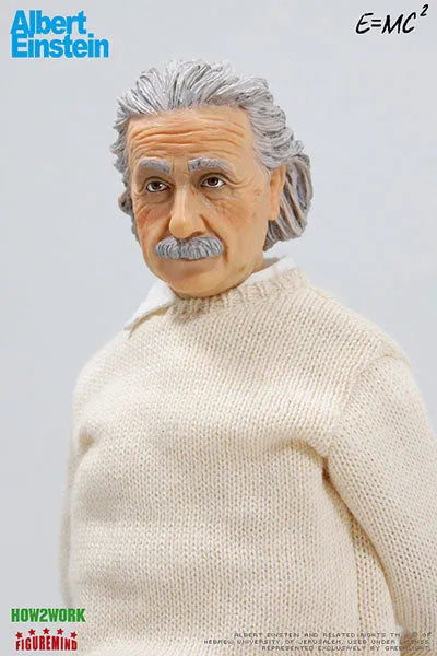 Figuremind - Albert Einstein 1/6 Figure (Version 1)ㅤ – HOW2WORK – ActionFigureBrasil — acessórios