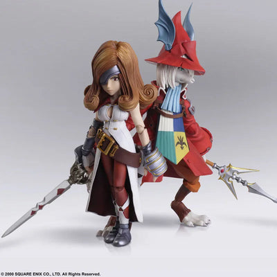 Final Fantasy IX - Beatrix & Freya Crescent - Bring Arts (Square Enix)ㅤ – Square Enix As Manufacturer – ActionFigureBrasil — iluminação de estúdio