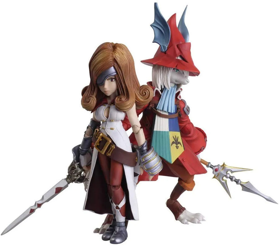 Final Fantasy IX - Beatrix & Freya Crescent - Bring Arts (Square Enix)ㅤ – Square Enix As Manufacturer – ActionFigureBrasil