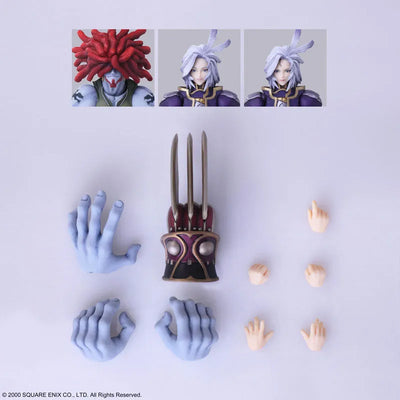 Final Fantasy IX - Kuja - Salamander Coral - Bring Arts (Square Enix)ㅤ – Square Enix As Manufacturer – ActionFigureBrasil — ângulo diferente