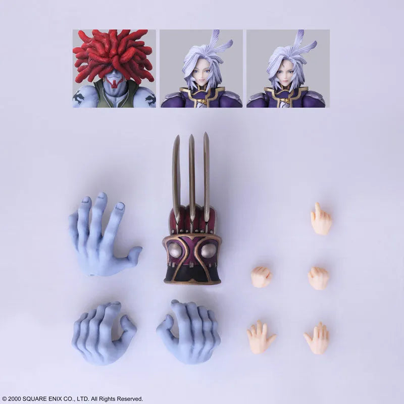 Final Fantasy IX - Kuja - Salamander Coral - Bring Arts (Square Enix)ㅤ – Square Enix As Manufacturer – ActionFigure Brasil