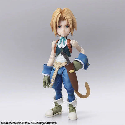 Final Fantasy IX - Zidane Tribal - Bring Arts (Square Enix)ㅤ – Square Enix As Manufacturer – ActionFigureBrasil — ângulo diferente