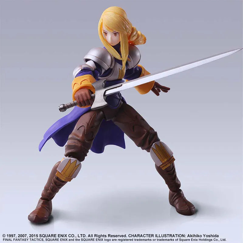 Final Fantasy Tactics - Final Fantasy Tactics: Shishi Sensou - Agrias Oaks - Bring Arts (Square Enix)ㅤ – Square Enix – ActionFigure Brasil
