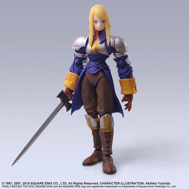 Final Fantasy Tactics - Final Fantasy Tactics: Shishi Sensou - Agrias Oaks - Bring Arts (Square Enix)ㅤ – Square Enix – ActionFigure Brasil