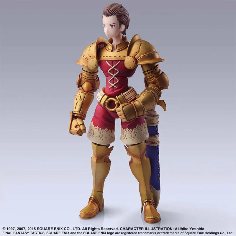 Final Fantasy Tactics - Final Fantasy Tactics: Shishi Sensou - Delita Hyral - Bring Arts (Square Enix)ㅤ – Square Enix – ActionFigure Brasil