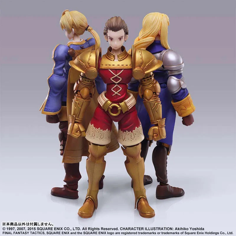 Final Fantasy Tactics - Final Fantasy Tactics: Shishi Sensou - Delita Hyral - Bring Arts (Square Enix)ㅤ – Square Enix – ActionFigure Brasil