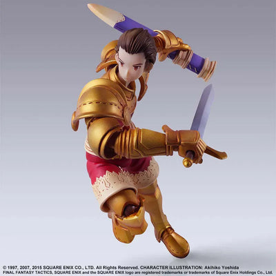 Final Fantasy Tactics - Final Fantasy Tactics: Shishi Sensou - Delita Hyral - Bring Arts (Square Enix)ㅤ – Square Enix – ActionFigureBrasil — ambientada