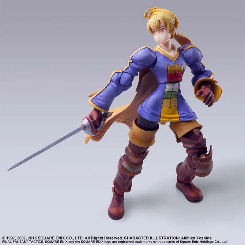 Final Fantasy Tactics - Final Fantasy Tactics: Shishi Sensou - Ramza Beoulve - Bring Arts (Square Enix)ㅤ – Square Enix – ActionFigure Brasil