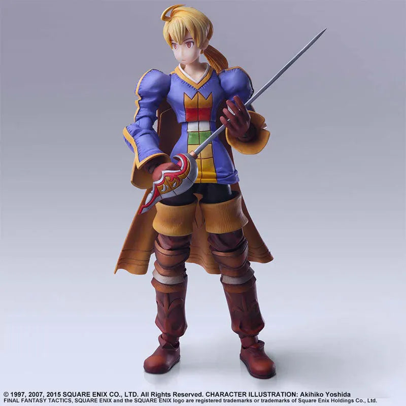 Final Fantasy Tactics - Final Fantasy Tactics: Shishi Sensou - Ramza Beoulve - Bring Arts (Square Enix)ㅤ – Square Enix – ActionFigure Brasil