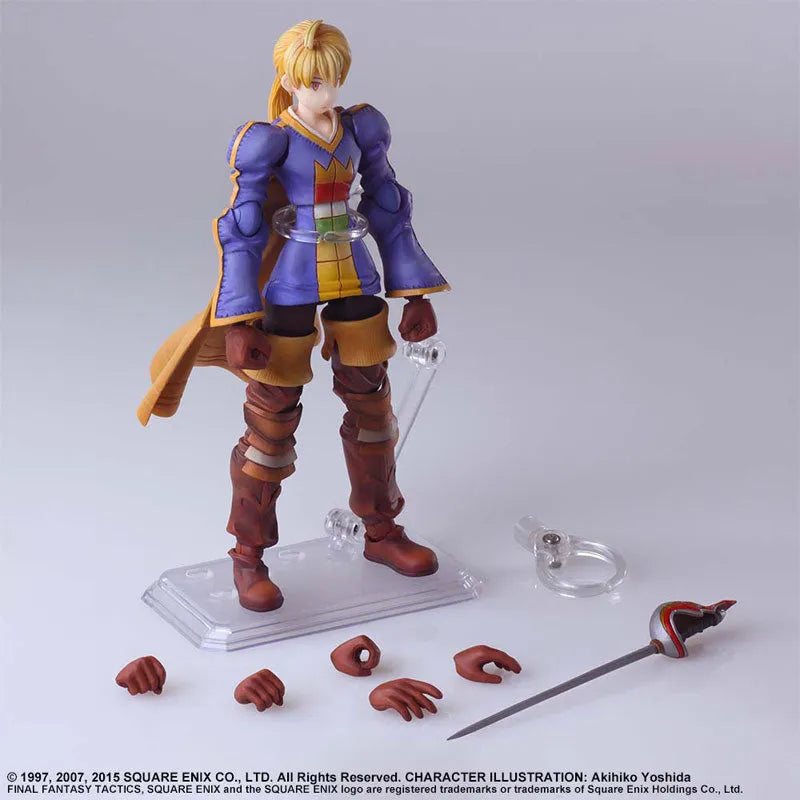 Final Fantasy Tactics - Final Fantasy Tactics: Shishi Sensou - Ramza Beoulve - Bring Arts (Square Enix)ㅤ – Square Enix – ActionFigure Brasil