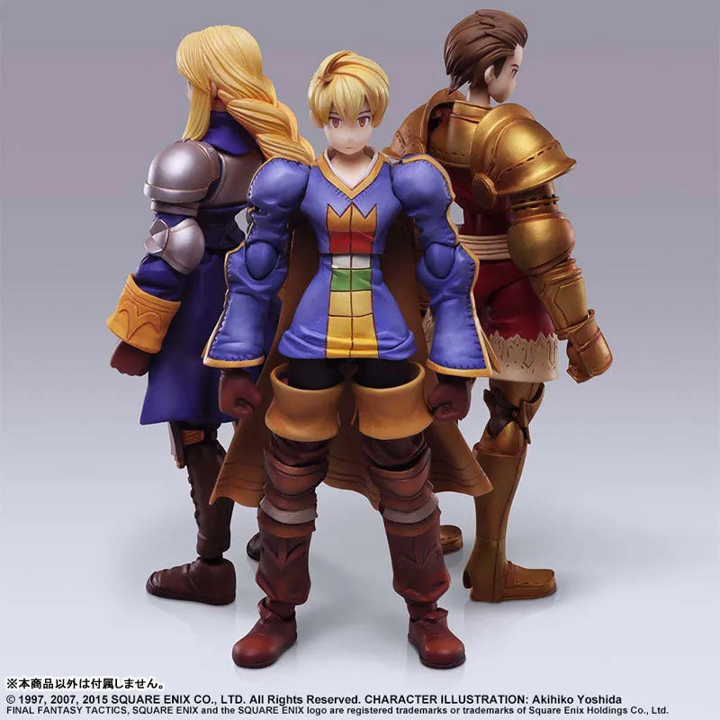 Final Fantasy Tactics - Final Fantasy Tactics: Shishi Sensou - Ramza Beoulve - Bring Arts (Square Enix)ㅤ – Square Enix – ActionFigure Brasil