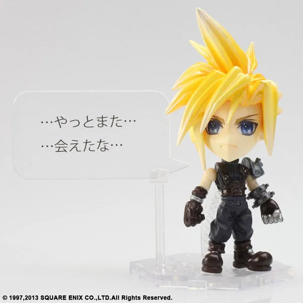 Final Fantasy Trading Arts Kai Mini - Cloud Strife from Final Fantasy VIIㅤ – Gantaku – ActionFigure Brasil