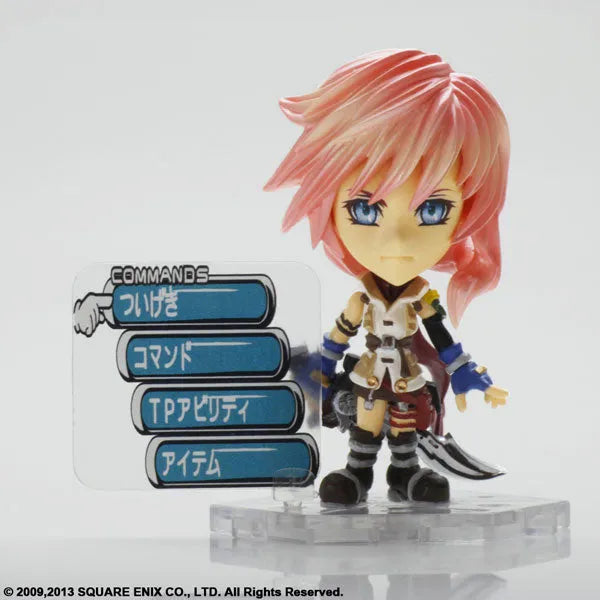 Final Fantasy Trading Arts Kai Mini - Lightning From Final Fantasy XIIIㅤ – Puella Magi Madoka Magica – ActionFigureBrasil