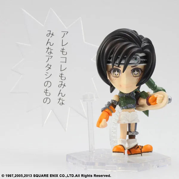 Final Fantasy Trading Arts Kai Mini - Yuffie Kisaragi from Final Fantasy VII ACㅤ – Puella Magi Madoka Magica – ActionFigureBrasil