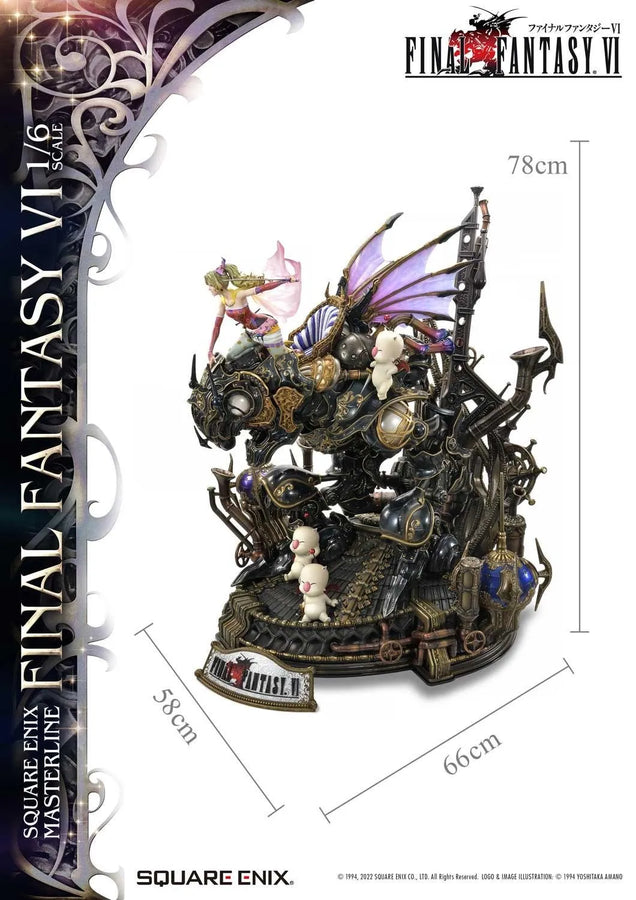 Final Fantasy VI 1/6 Scale (Regular Version) Final Fantasy VI – Prime1Studio – ActionFigure Brasil