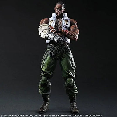 Final Fantasy VII: Advent Children - Barret Wallace - Play Arts Kai (Square Enix)ㅤ – Square Enix – ActionFigureBrasil — detalhe do produto