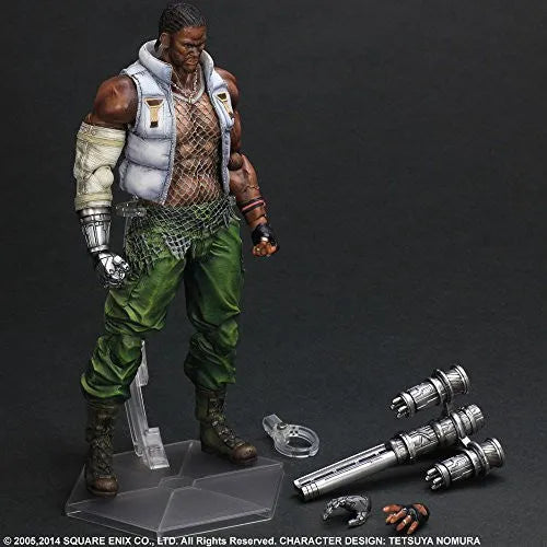 Final Fantasy VII: Advent Children - Barret Wallace - Play Arts Kai (Square Enix)ㅤ – Square Enix – ActionFigure Brasil