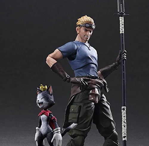 Final Fantasy VII: Advent Children - Cait Sith - Cid Highwind - Play Arts Kai (Square Enix)ㅤ – Square Enix As Manufacturer – ActionFigureBrasil