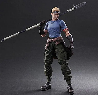 Final Fantasy VII: Advent Children - Cait Sith - Cid Highwind - Play Arts Kai (Square Enix)ㅤ – Square Enix As Manufacturer – ActionFigureBrasil — com base expositora