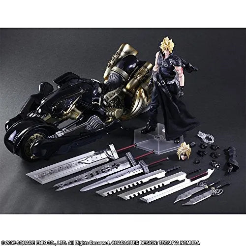 Final Fantasy VII: Advent Children - Cloud Strife - Play Arts Kai - & Fenrir - 2021 Re-release (Square Enix)ㅤ – Square Enix – ActionFigure Brasil
